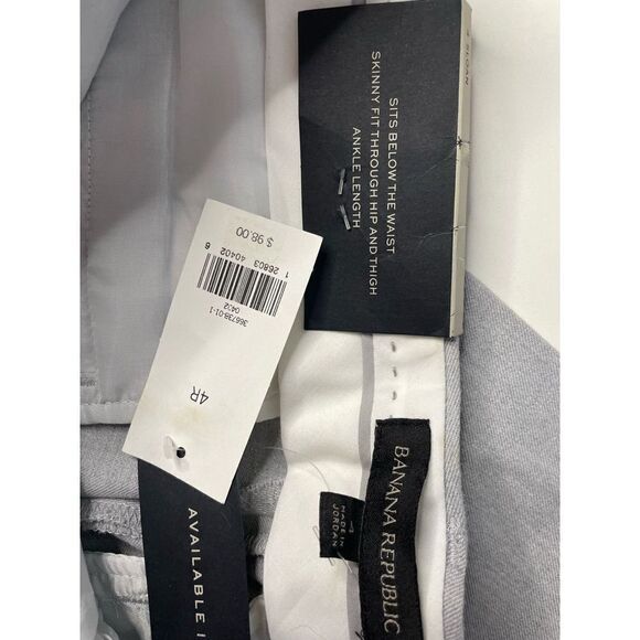 Banana Republic Sloan Dress Pant Grey Size 4 - Picture 3 of 6